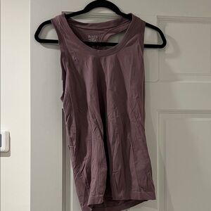 Athleta Dusty Mauve Scoop-Neck Performance Tank
